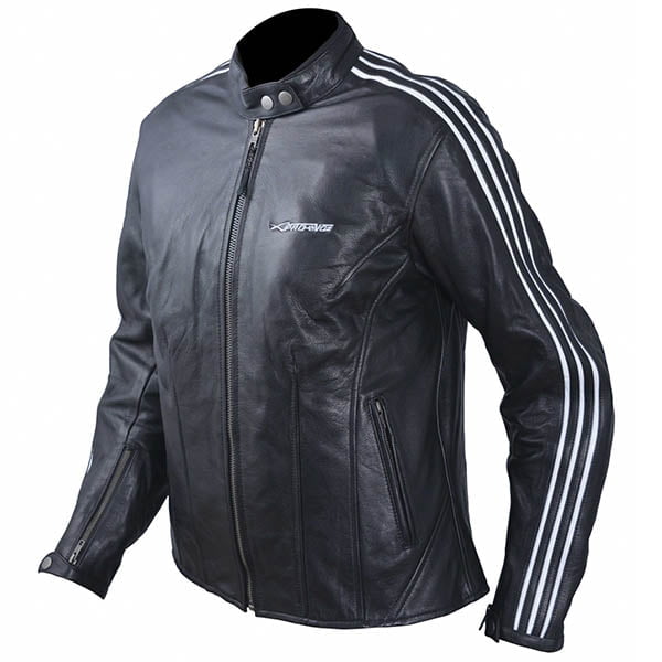 apro sport usnjena jakna nikita bela 1