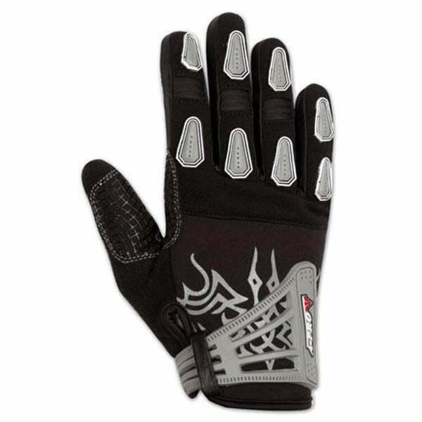 apro tekstilne rokavice spider sive