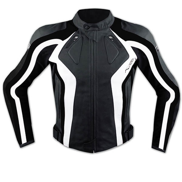 apro zenska usnjena jakna shiny lady bela