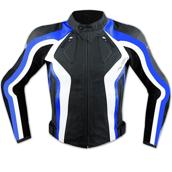 apro zenska usnjena jakna shiny lady modra