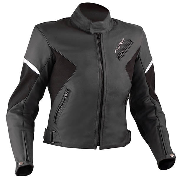 apro zenska usnjena jakna sphere crna