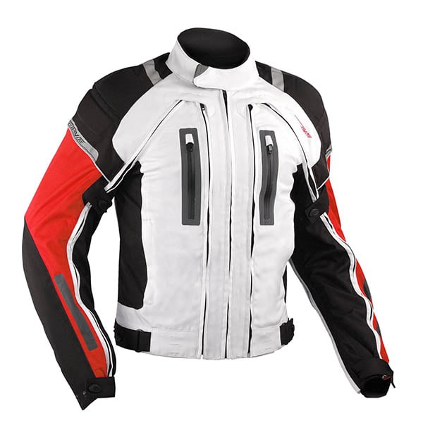 apro touring jakna Areotech bela rdeca 2