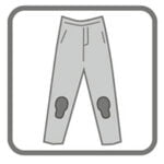 Abnehmbare Kniepolster